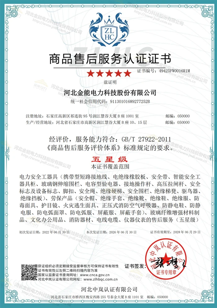 售后服务证书（五星级)-中文(1).webp